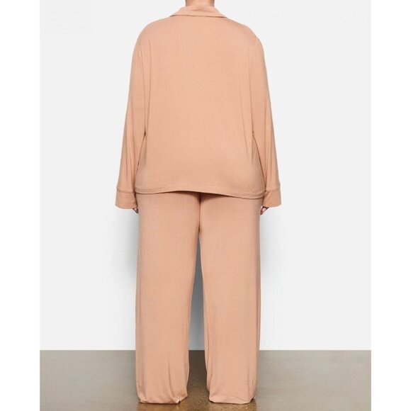 SKIMS Wide Leg Sleep Pant OCHRE 4XL - Picture 4 of 4